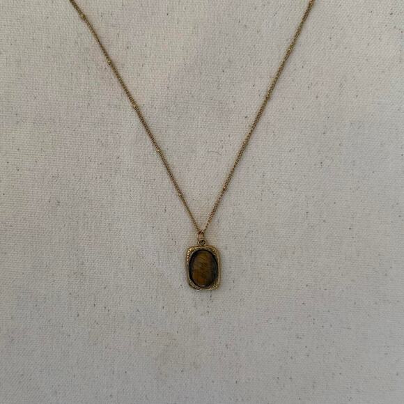 Y2k simple gold dark brown - Picture 2 of 8